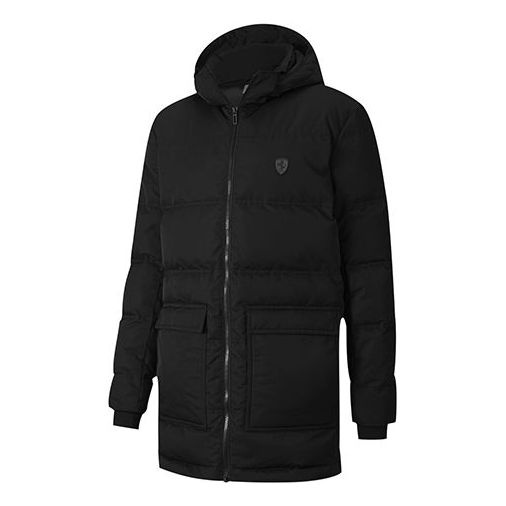 PUMA Scuderia Ferrari Style Down Jacket 'Black' 597922-01 - 1