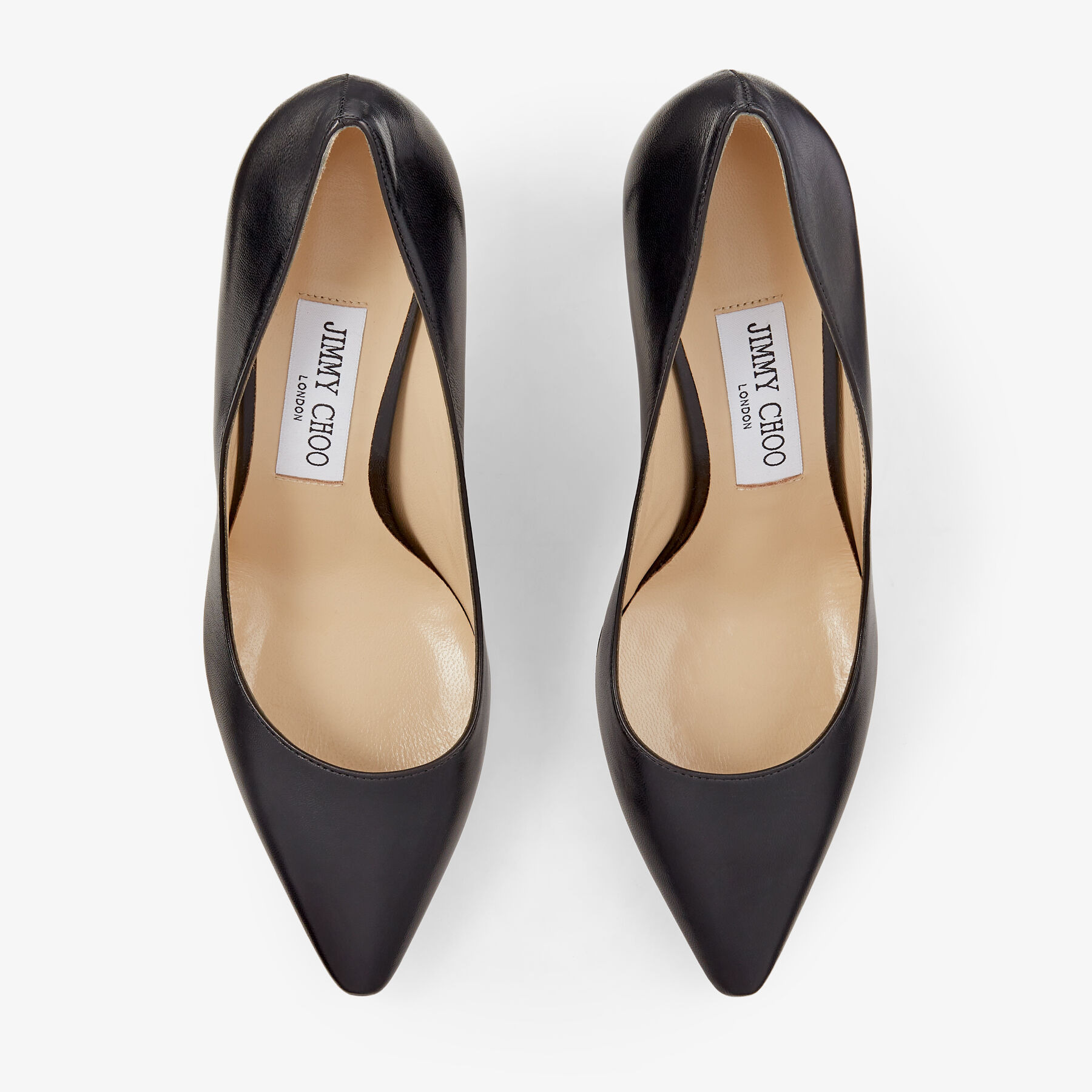Romy 85
Black Kid Leather Pointy Toe Pumps - 4