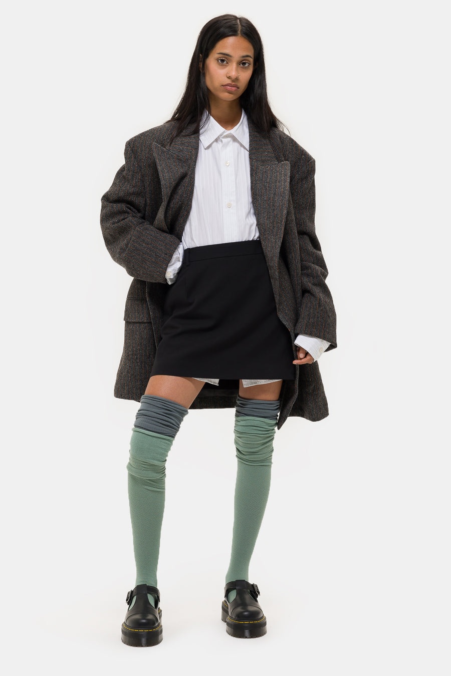 Strava Blazer in Grey - 2