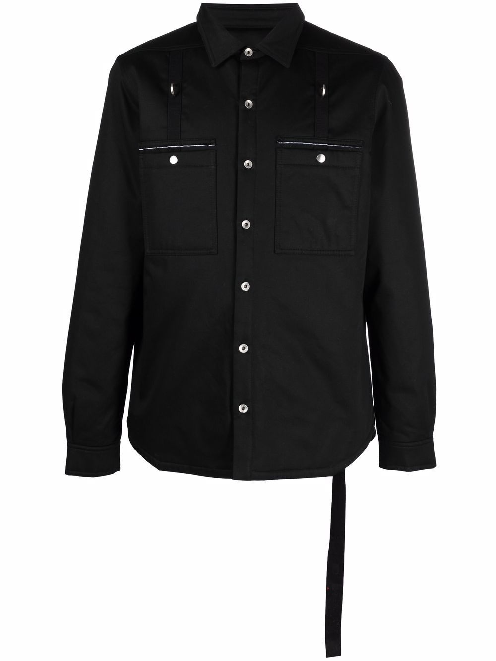 cotton shirt jacket - 1