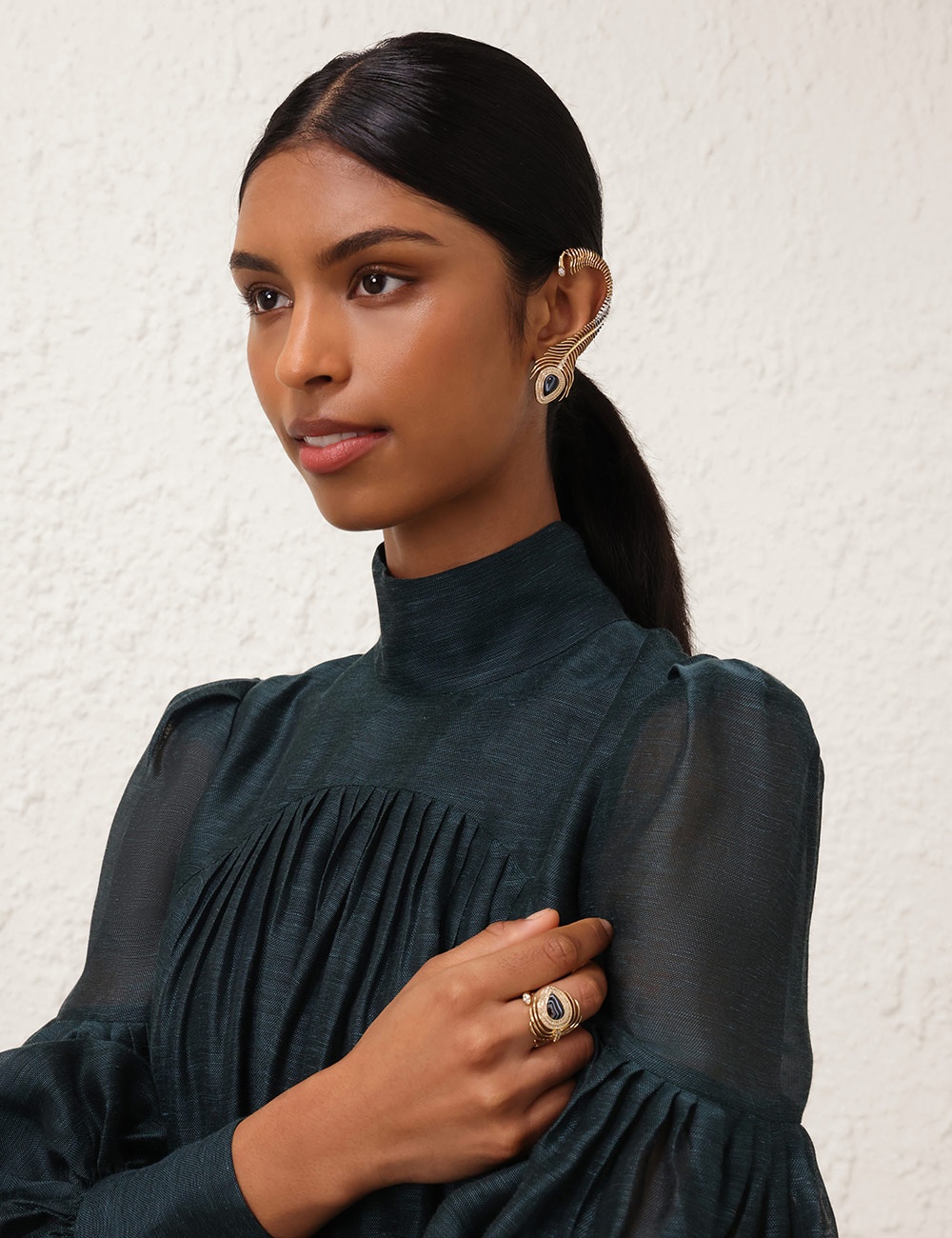 ZIMMERMANN MUSE SINGLE EARCUFF - 4