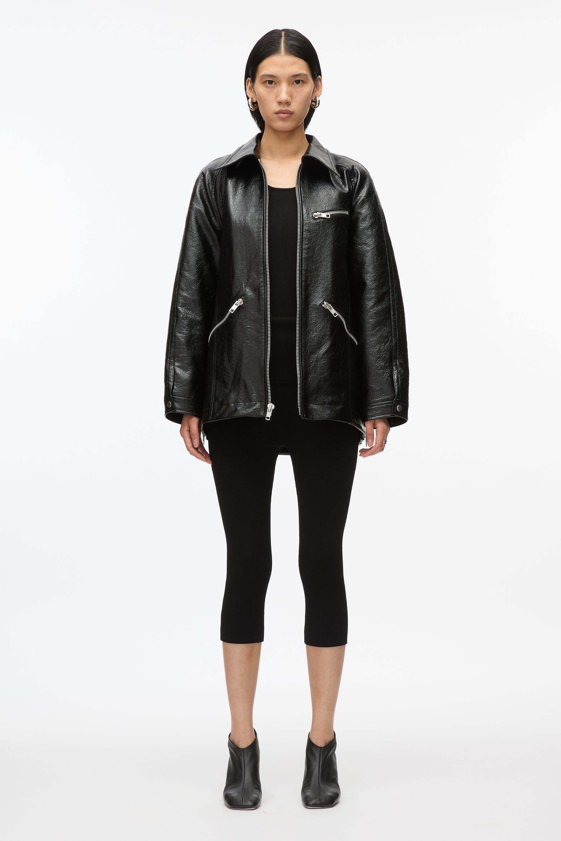 Faux Leather Ranch Jacket - 2