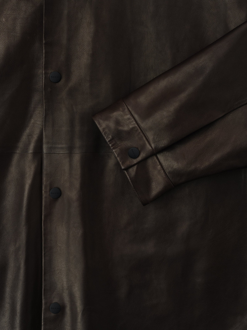 Leather Relaxed Shirt 5