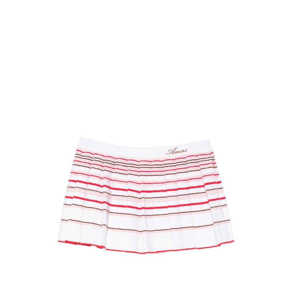 Amiri White Skirts - Pleated Skirts Women - 1