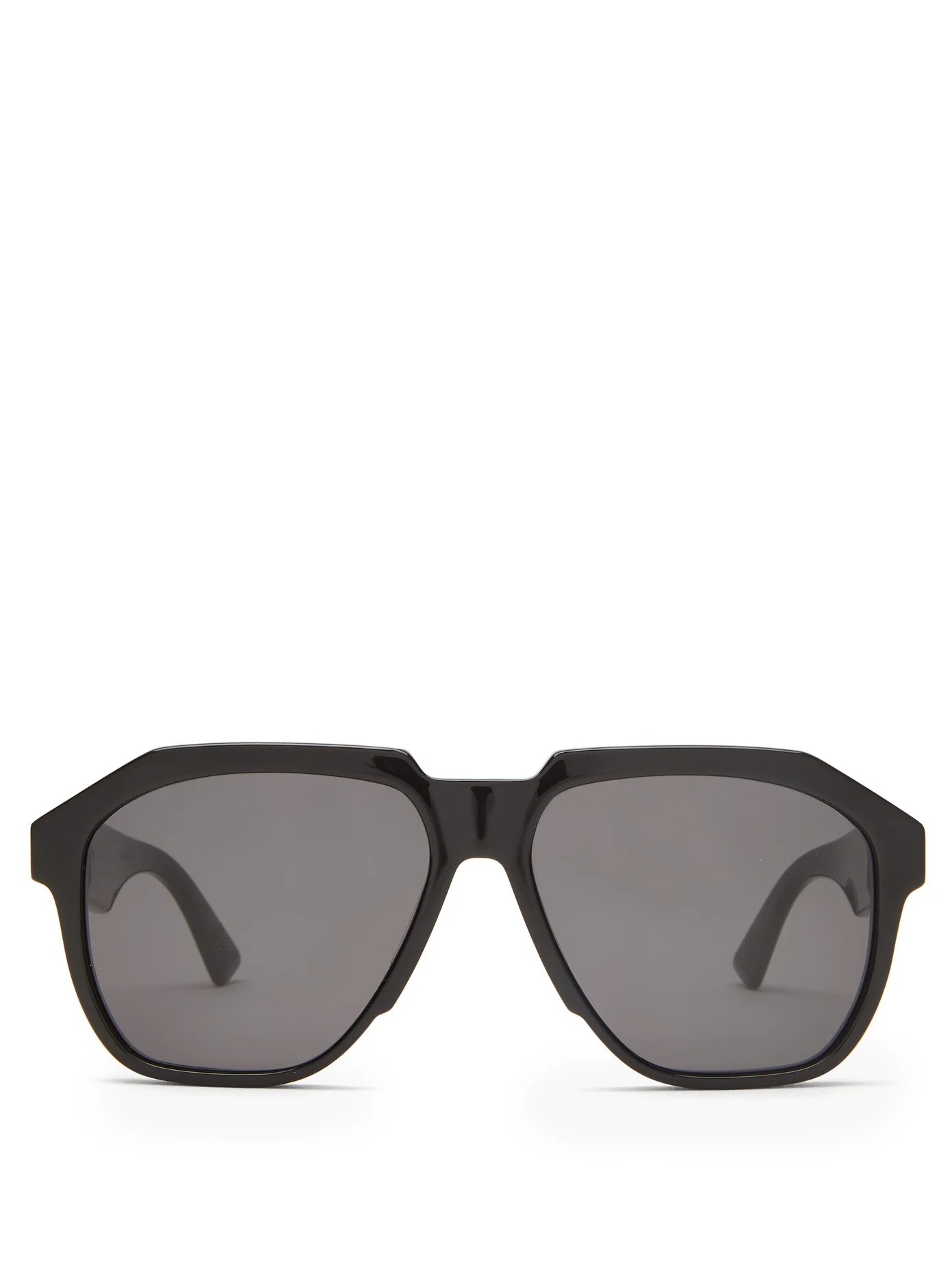 Oversized acetate sunglasses - 1