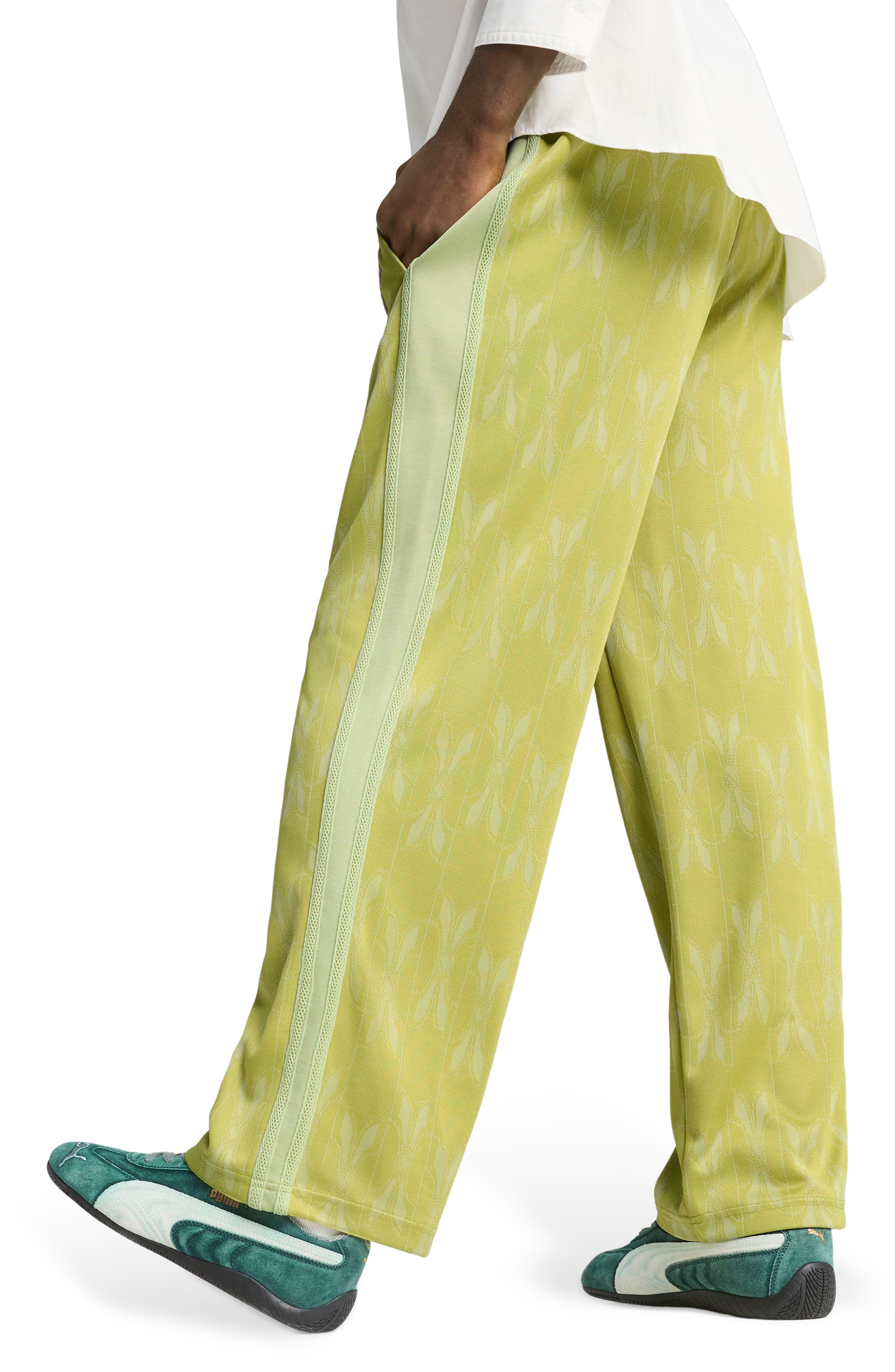 PUMA The Never Worn V T7 Track Pants in Sea Kelp at Nordstrom - 2