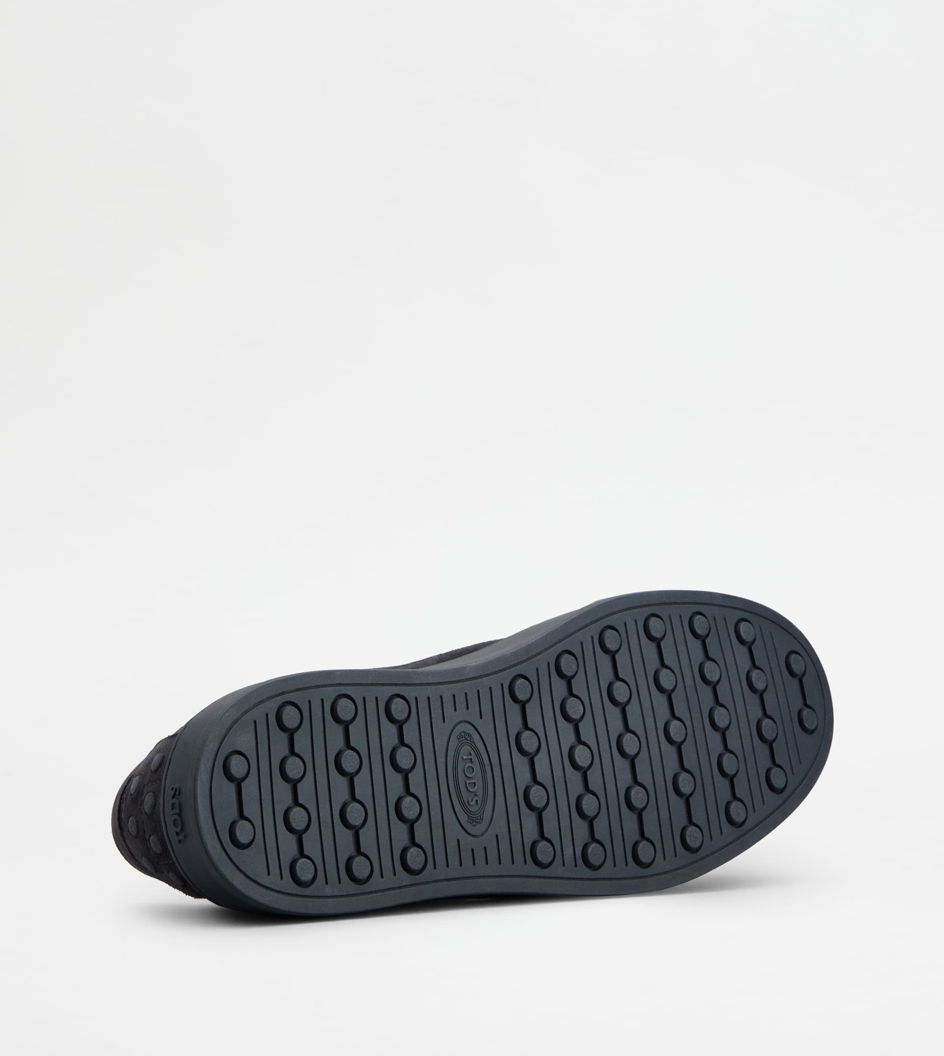 SNEAKERS IN SUEDE - BLUE - 4