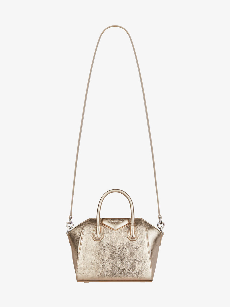 Givenchy ANTIGONA TOY BAG IN LAMINATED LEATHER outlook