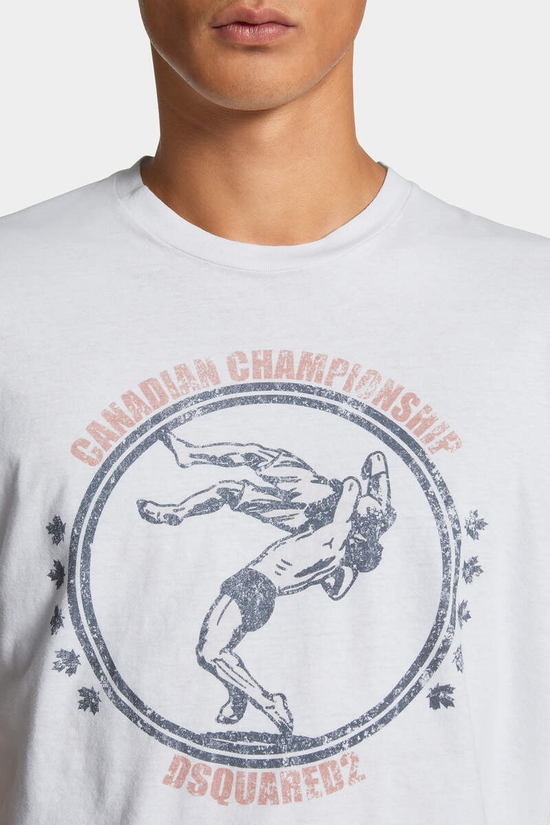 DYED VERY VERY DAN FIT WRESTLING T-SHIRT - 5