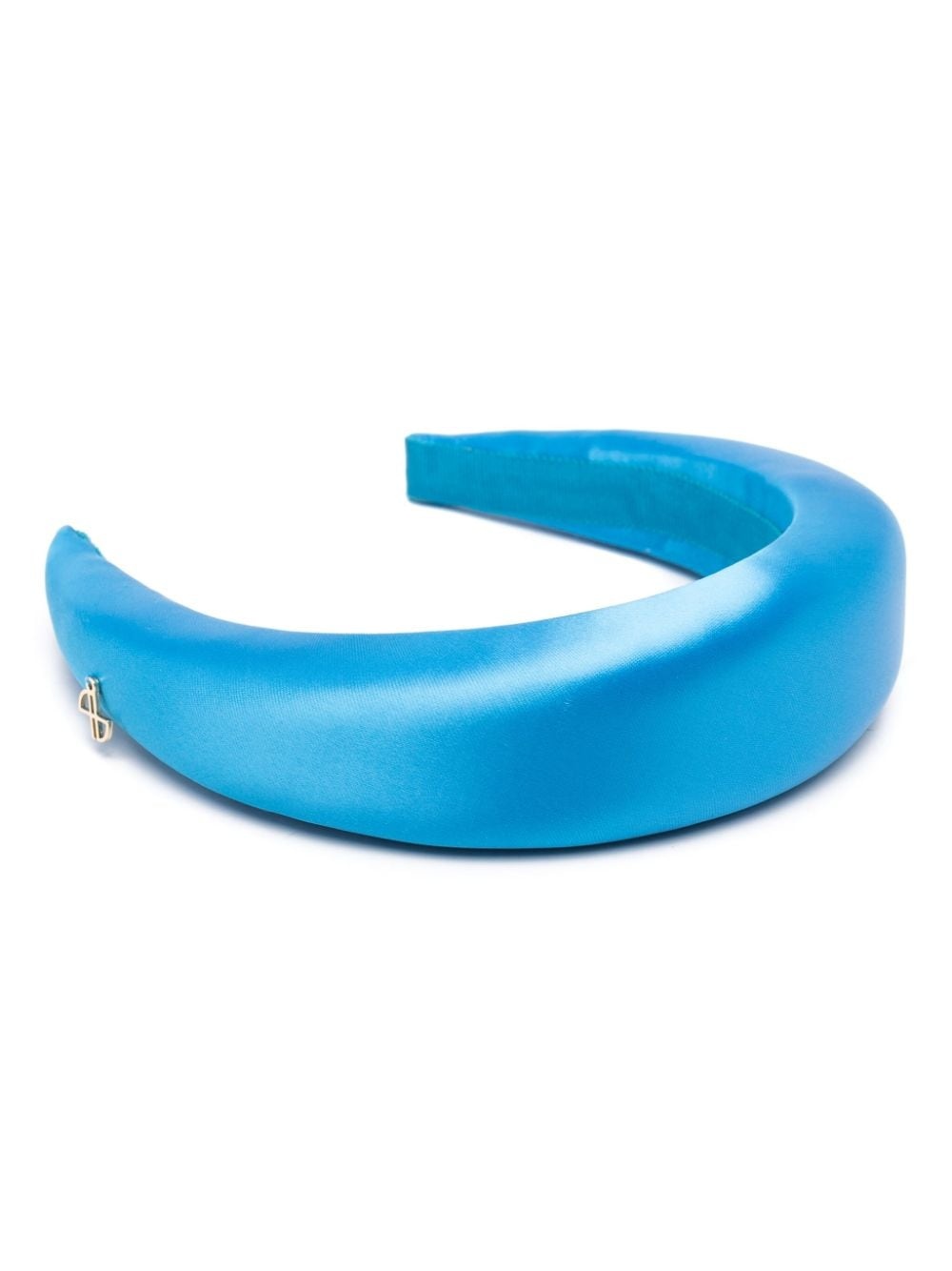logo-charm satin haird band - 2