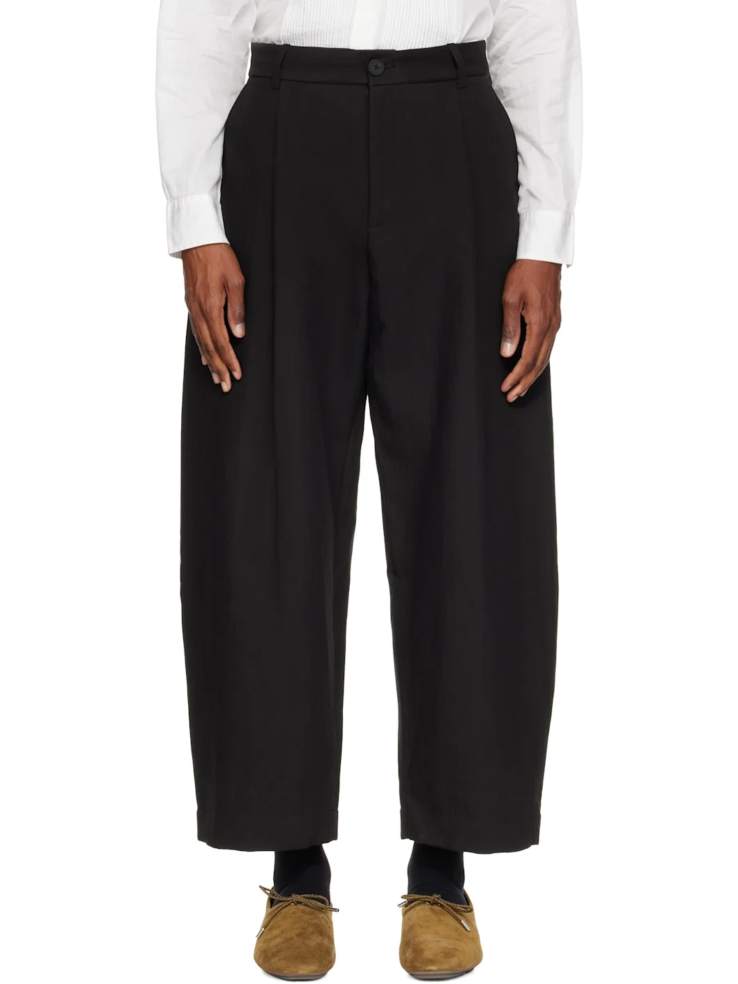 Black Ellis Trousers - 1