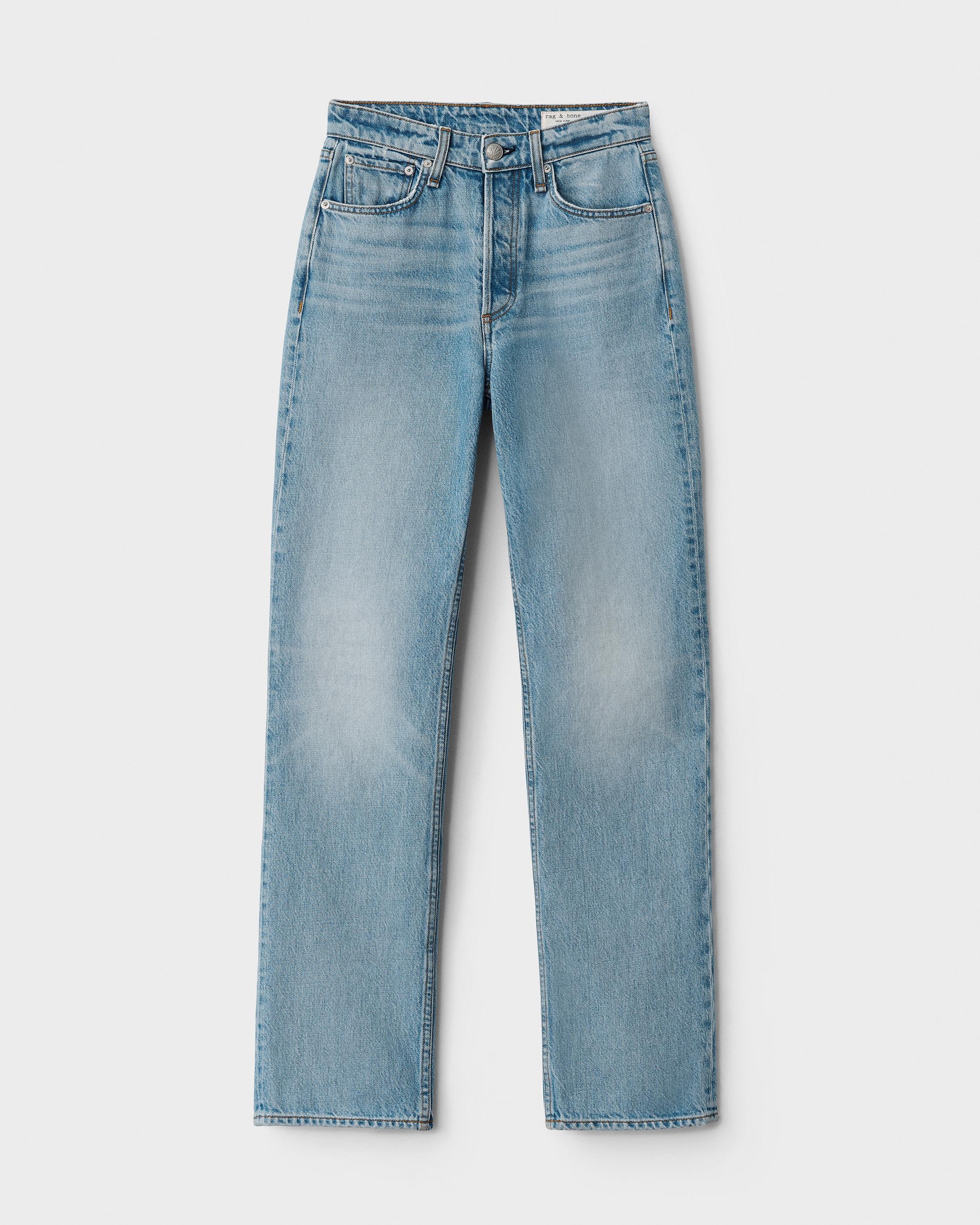 rag & bone Alex Straight - Tulip High-Rise Rigid Jean | REVERSIBLE