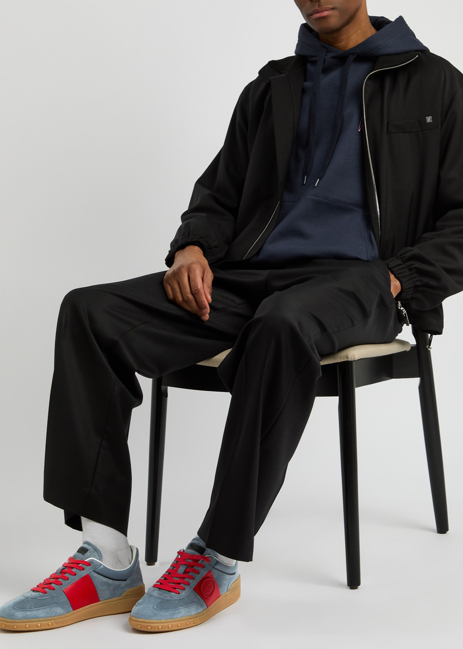 Valentino Garavani Upvillage Panelled Suede Sneakers - 5