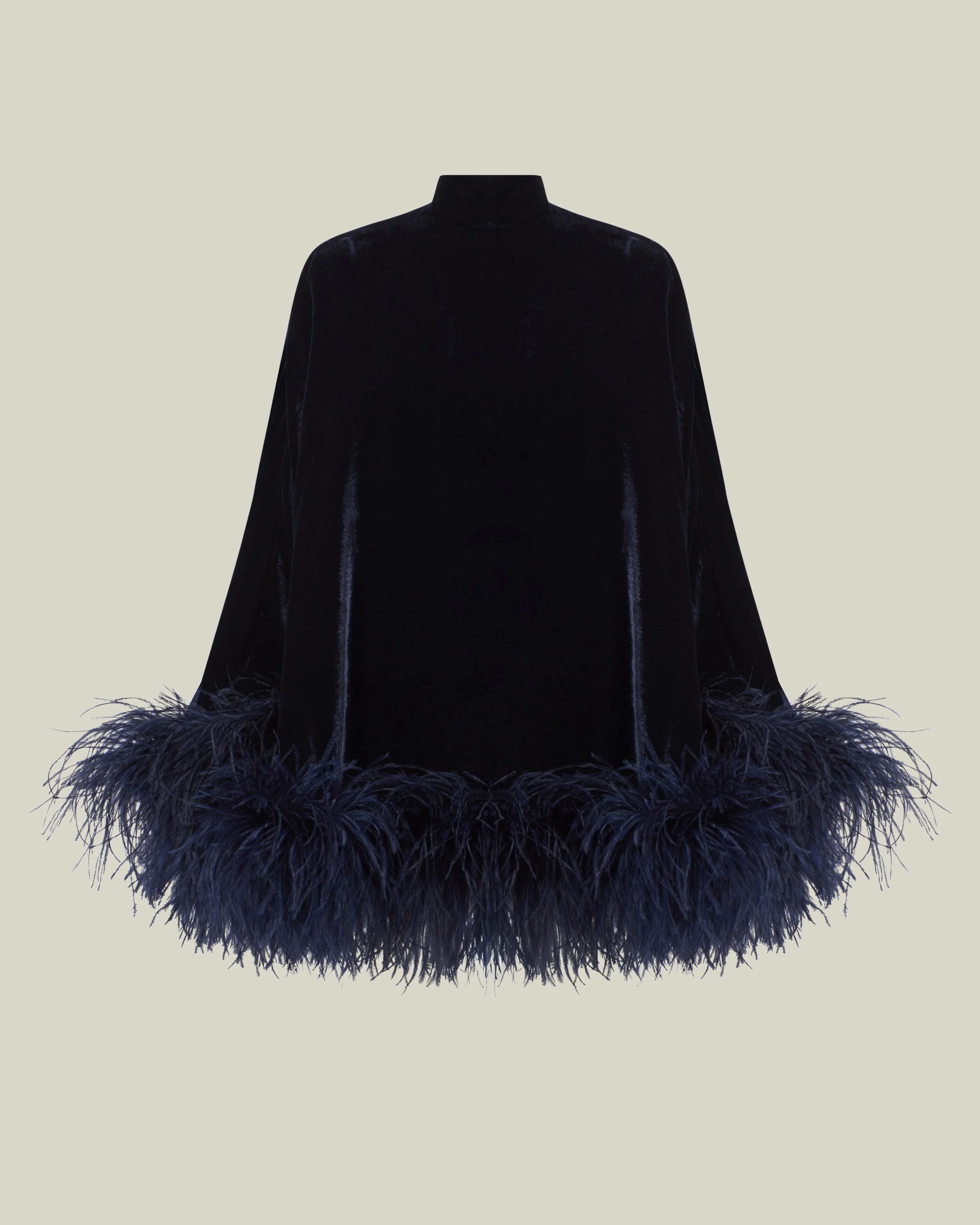 Velvet Vegas Kaftan in Midnight Blue - 1