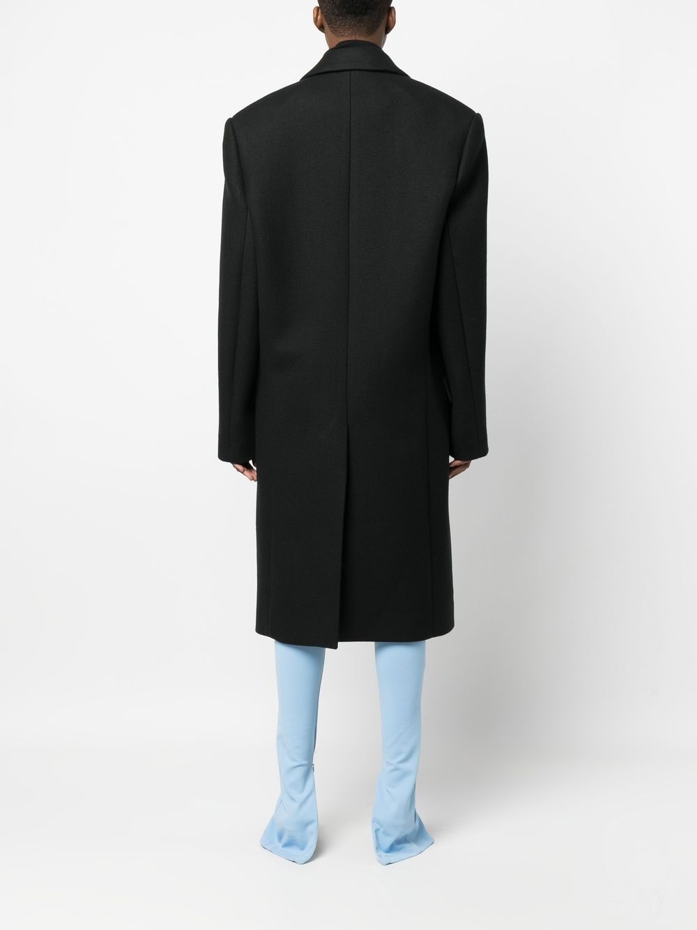 x Hailey Bieber virgin wool coat - 4