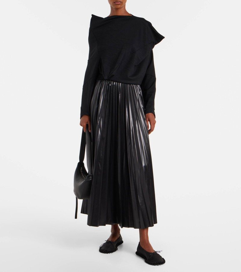 Junya Watanabe Wool-blend crop top outlook