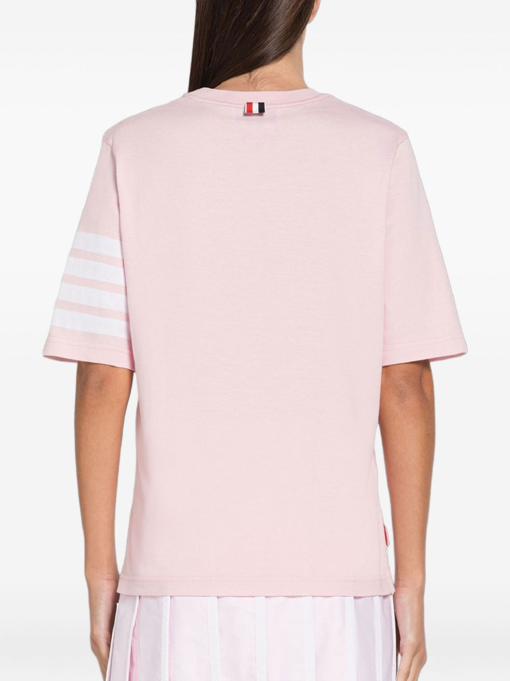 four-bar sleeve T-shirt - 2