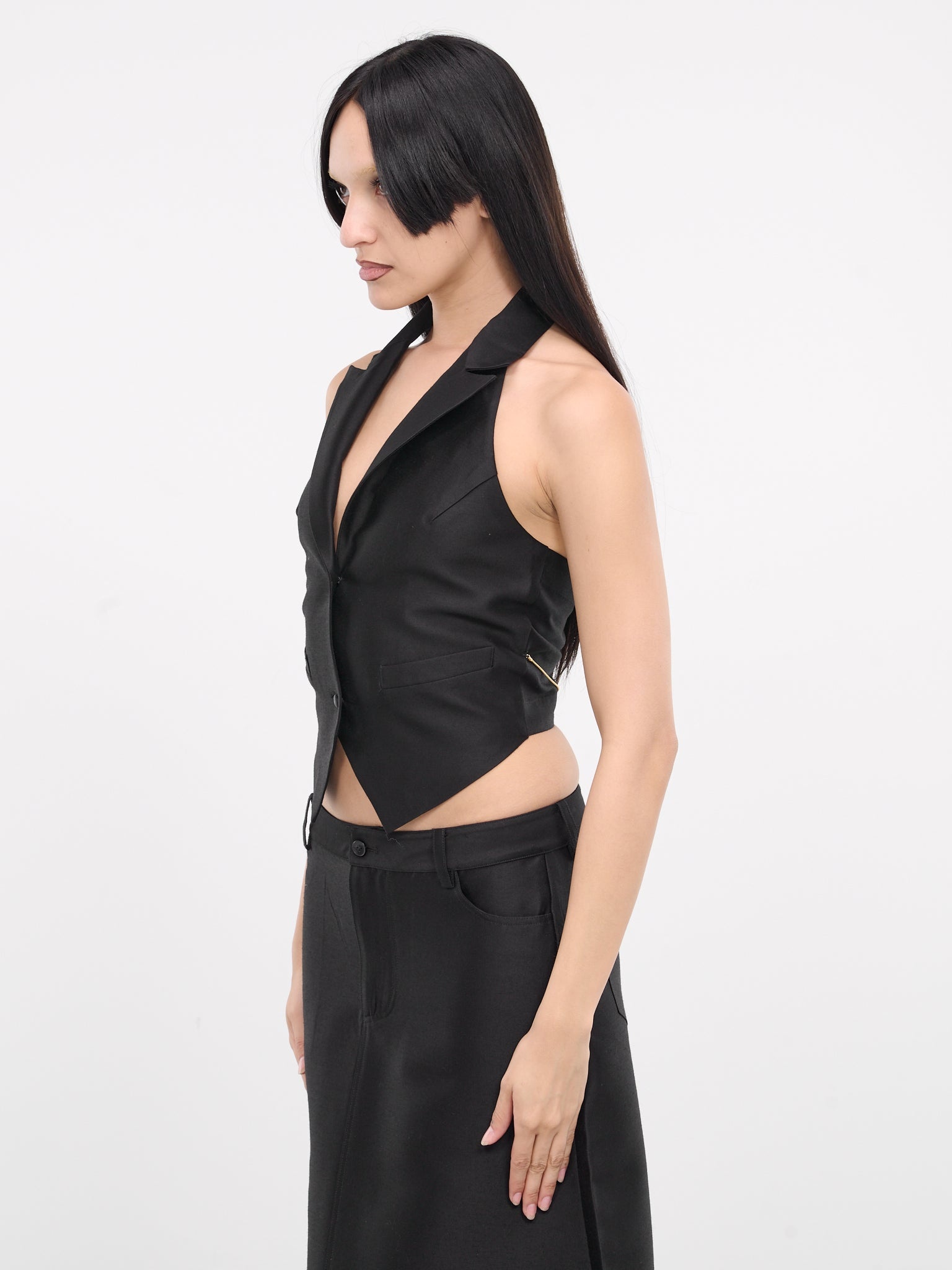 Back Chain Blazer Vest - 2