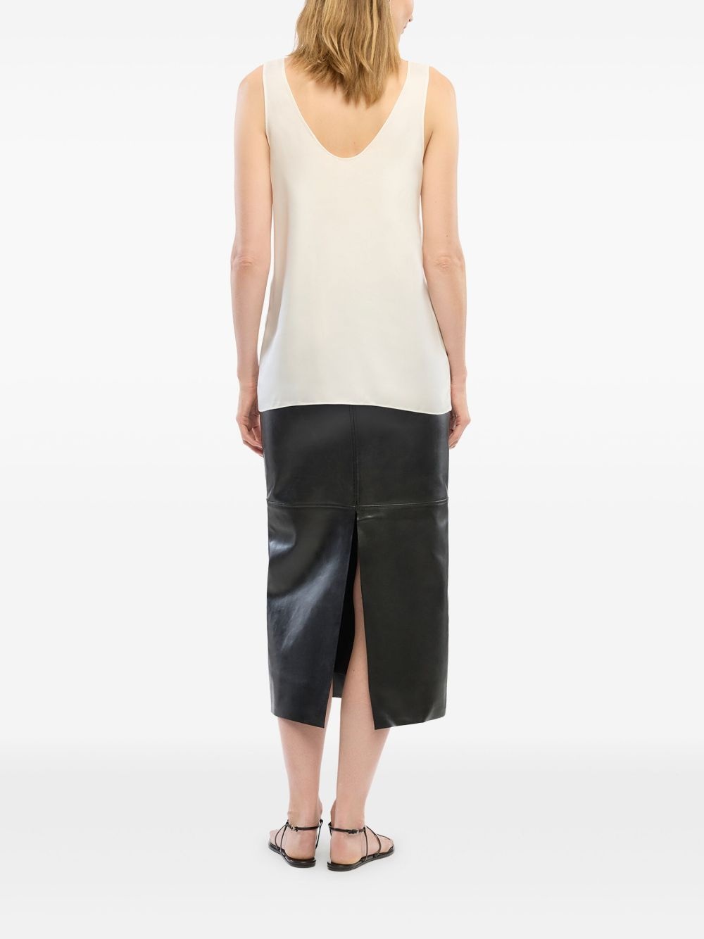 silk tank top - 4