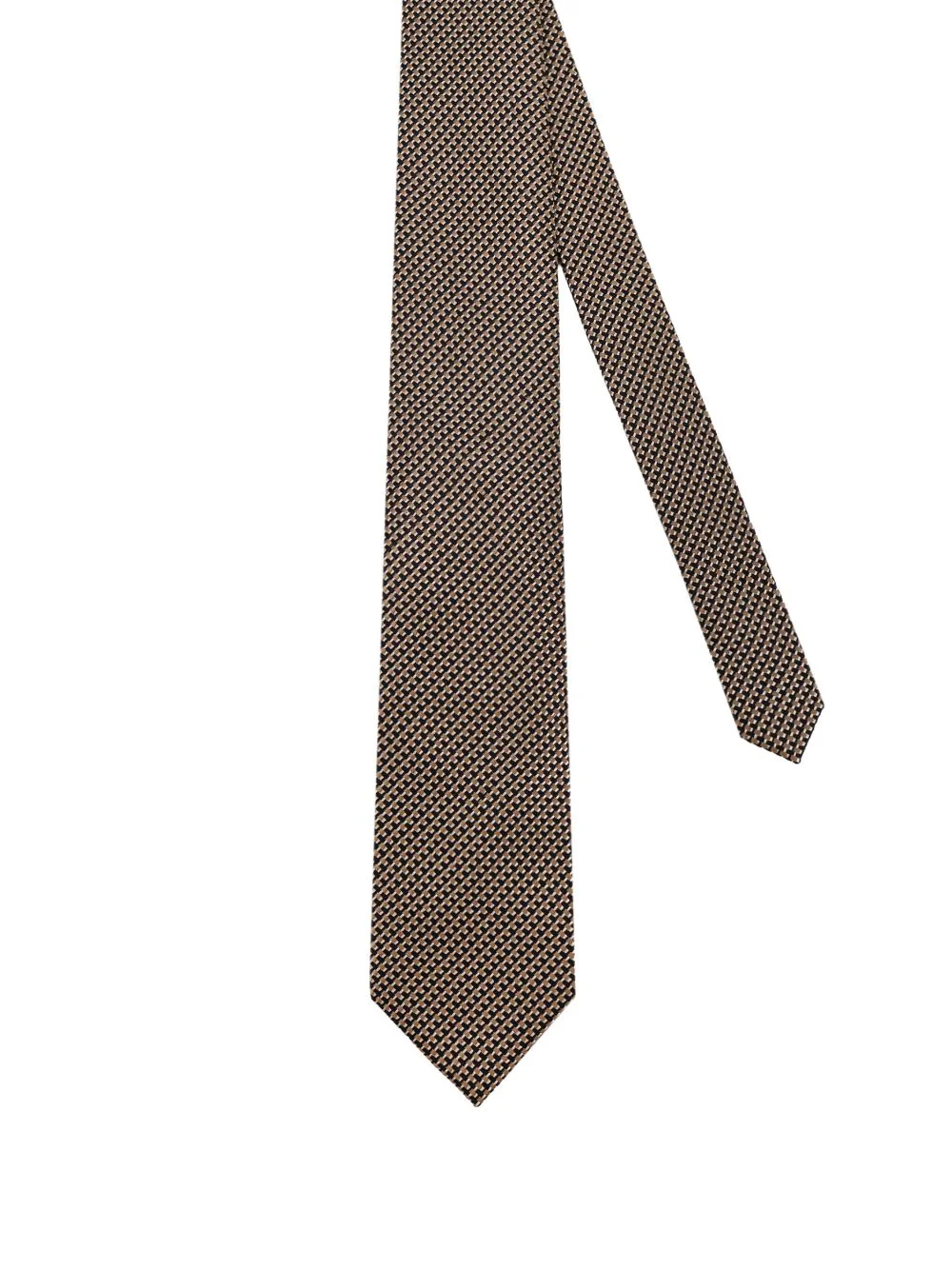patterned tie - 1