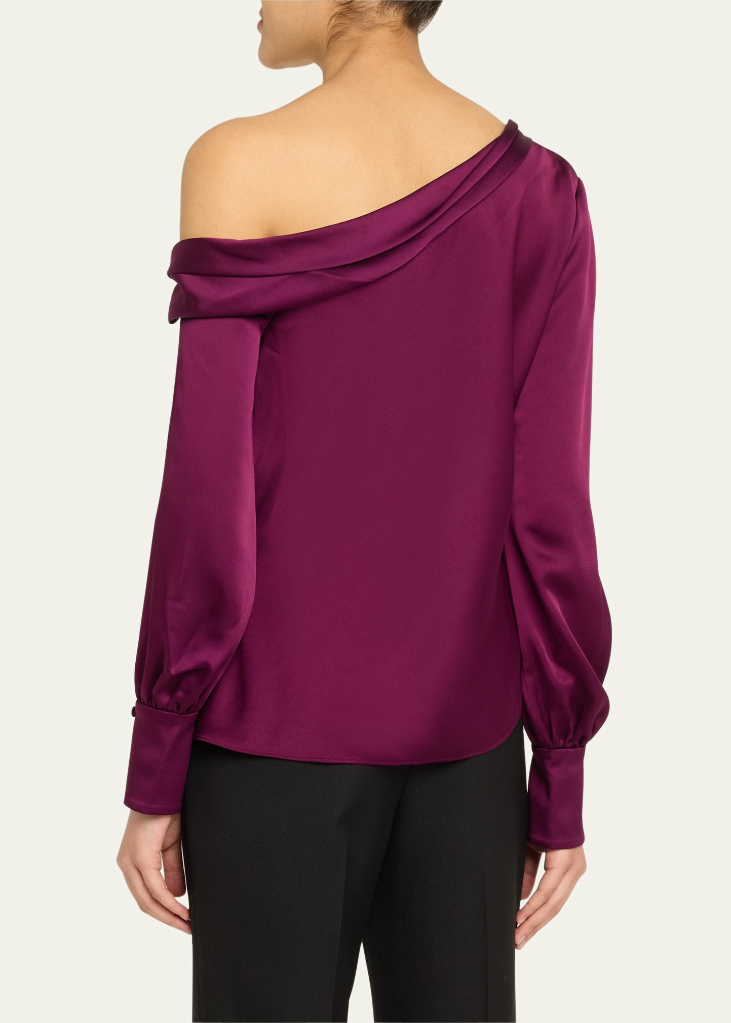 Alice Draped One-Shoulder Top - 3