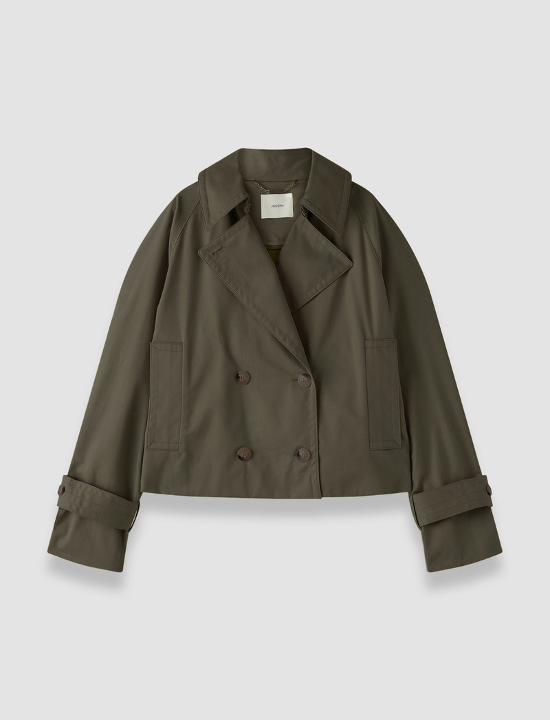Zago Cotton Trench Jacket 1
