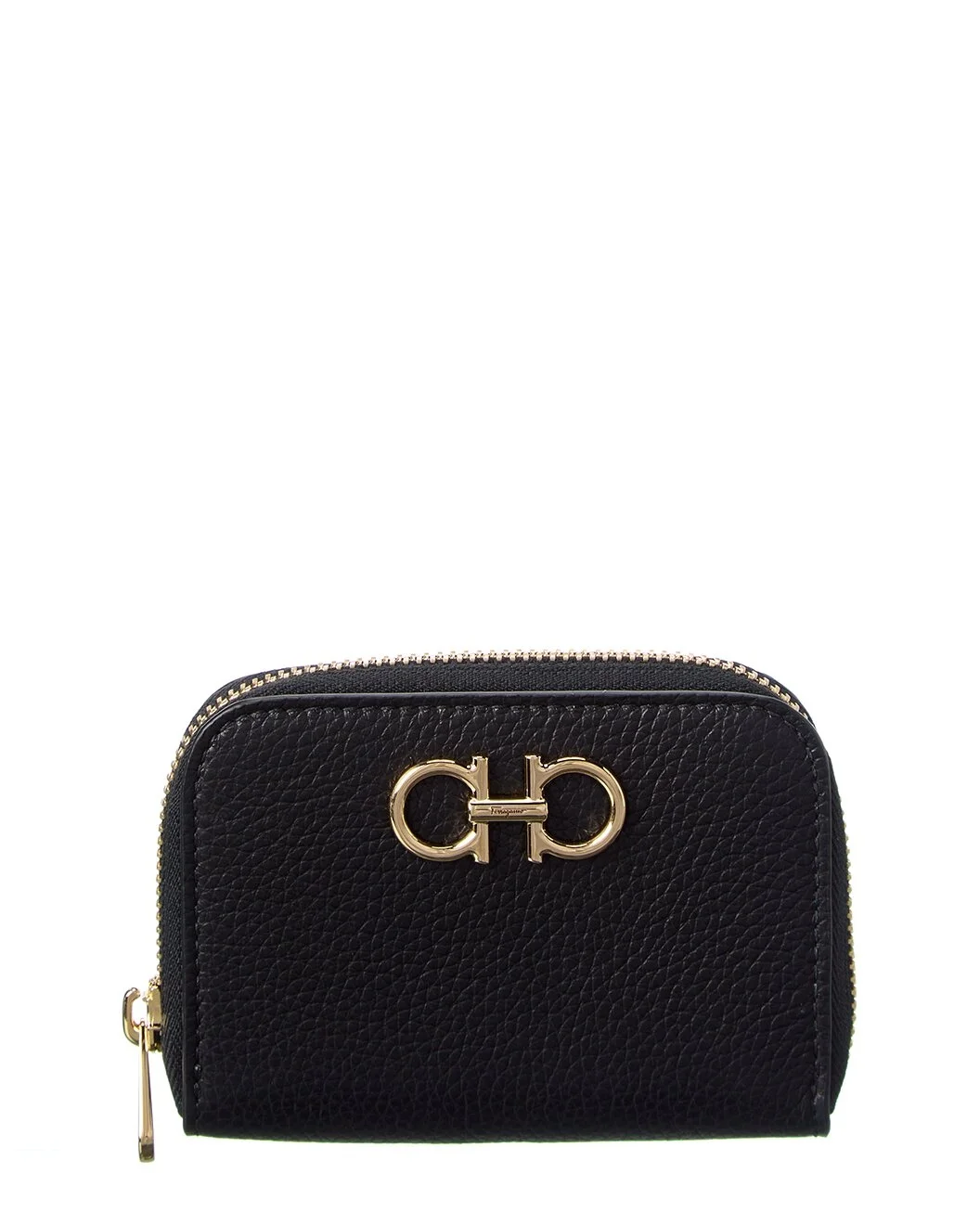 Ferragamo Gancini Leather Coin Purse - 1