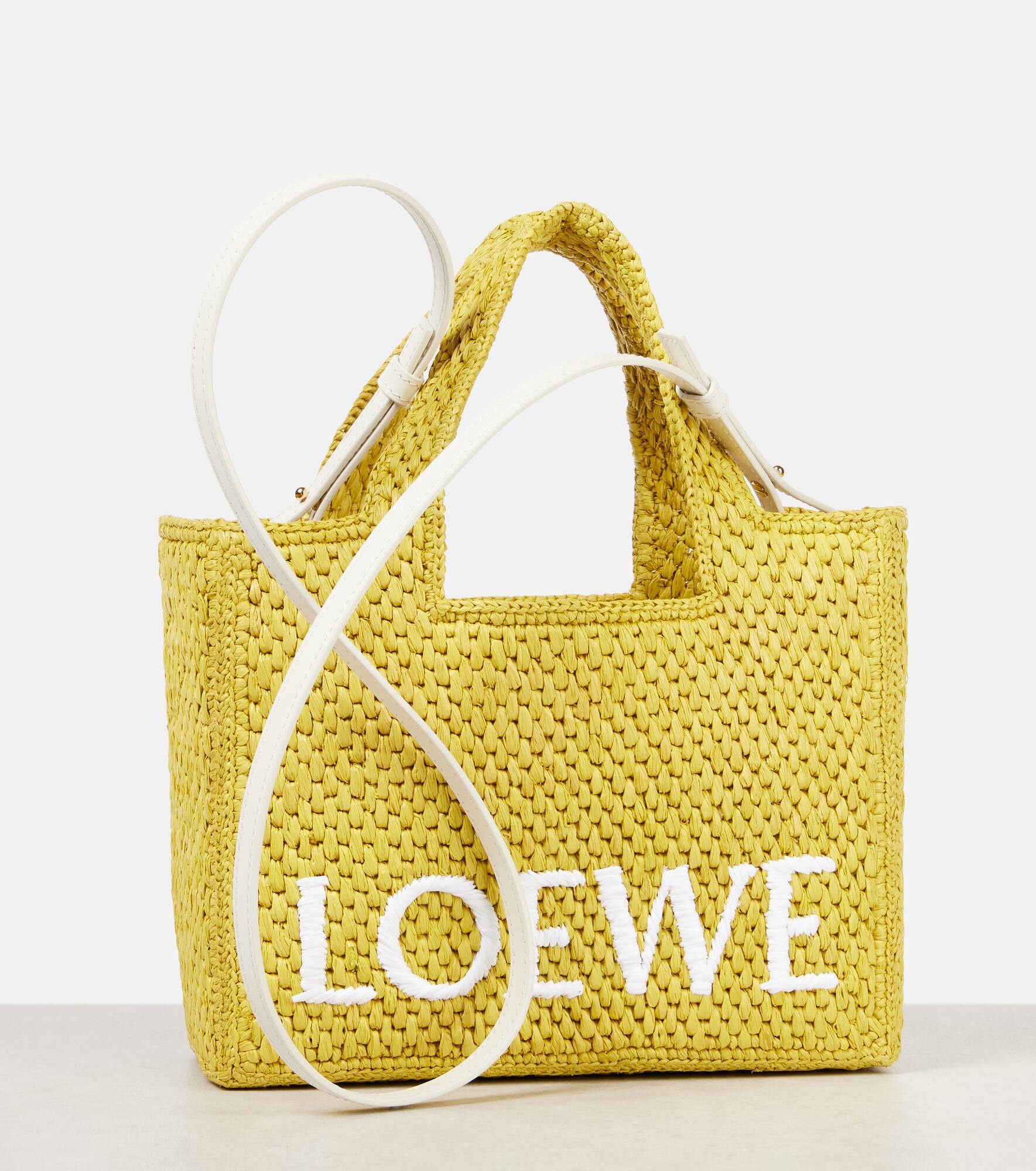 Paula's Ibiza Loewe Font Small tote bag - 6