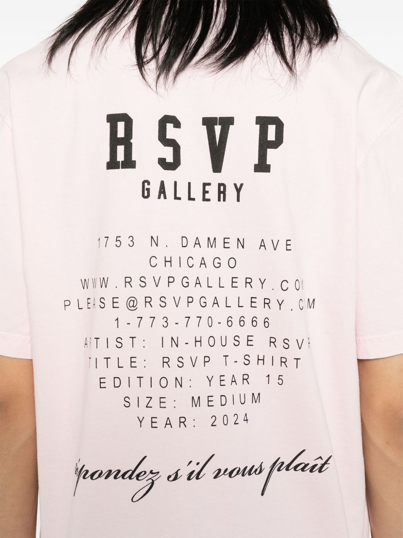 x RSVP Gallery cotton T-shirt 4