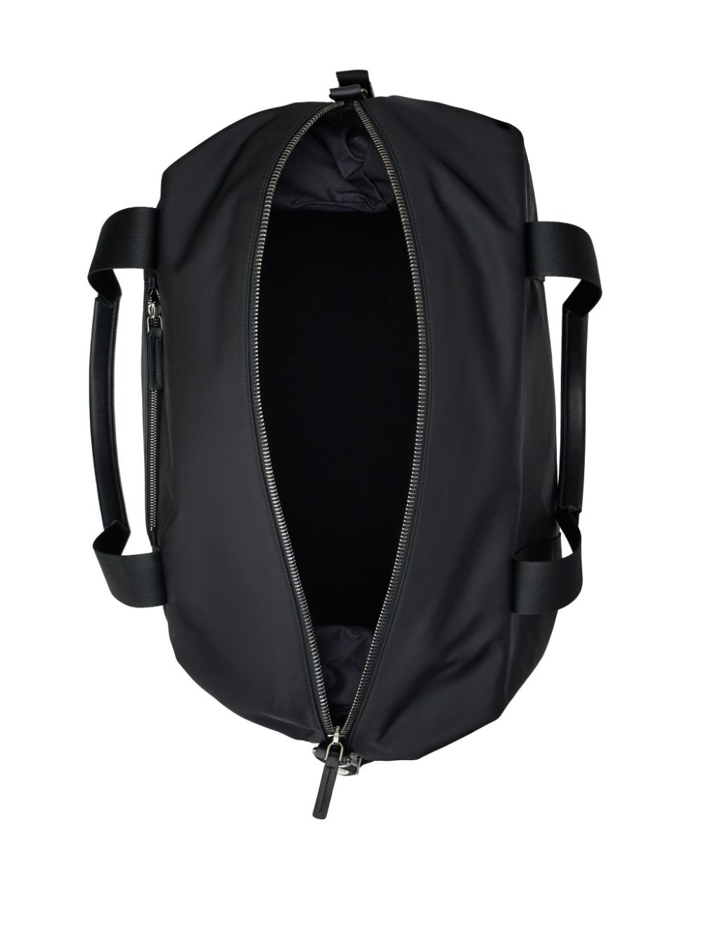 logo-debossed leather duffle bag - 4