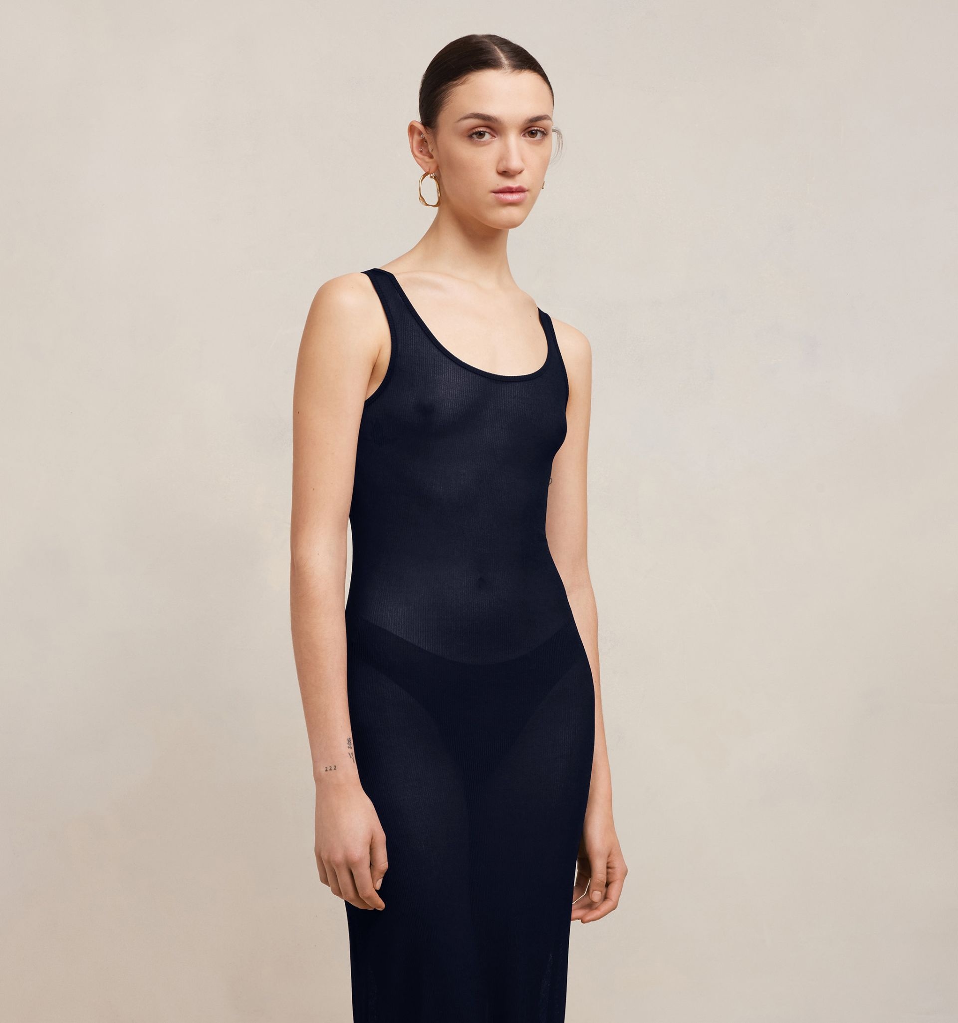 Tank Top Long Dress - 2