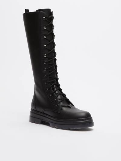 Max Mara Leather boots outlook