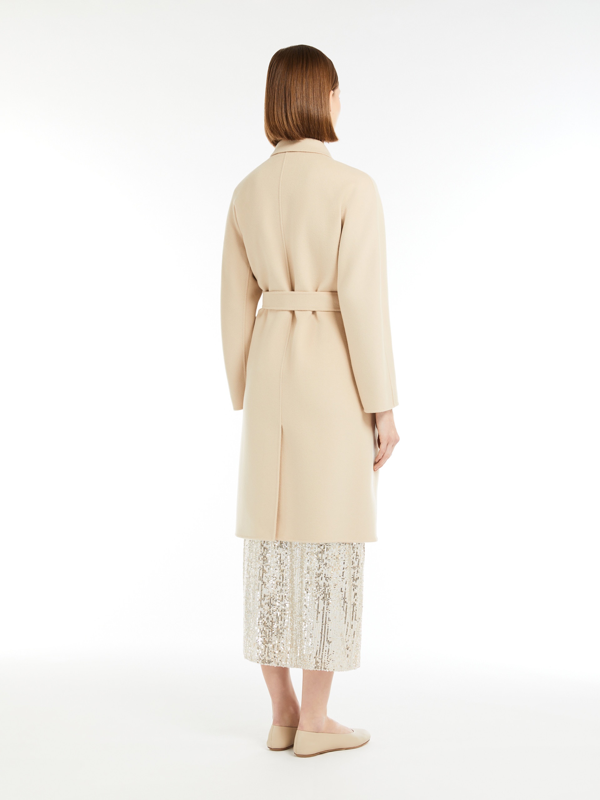 AVENUE Double-breasted double-faced wool coat - 4