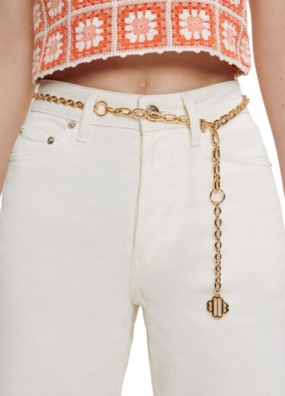 maje Chain belt with Clover logo outlook