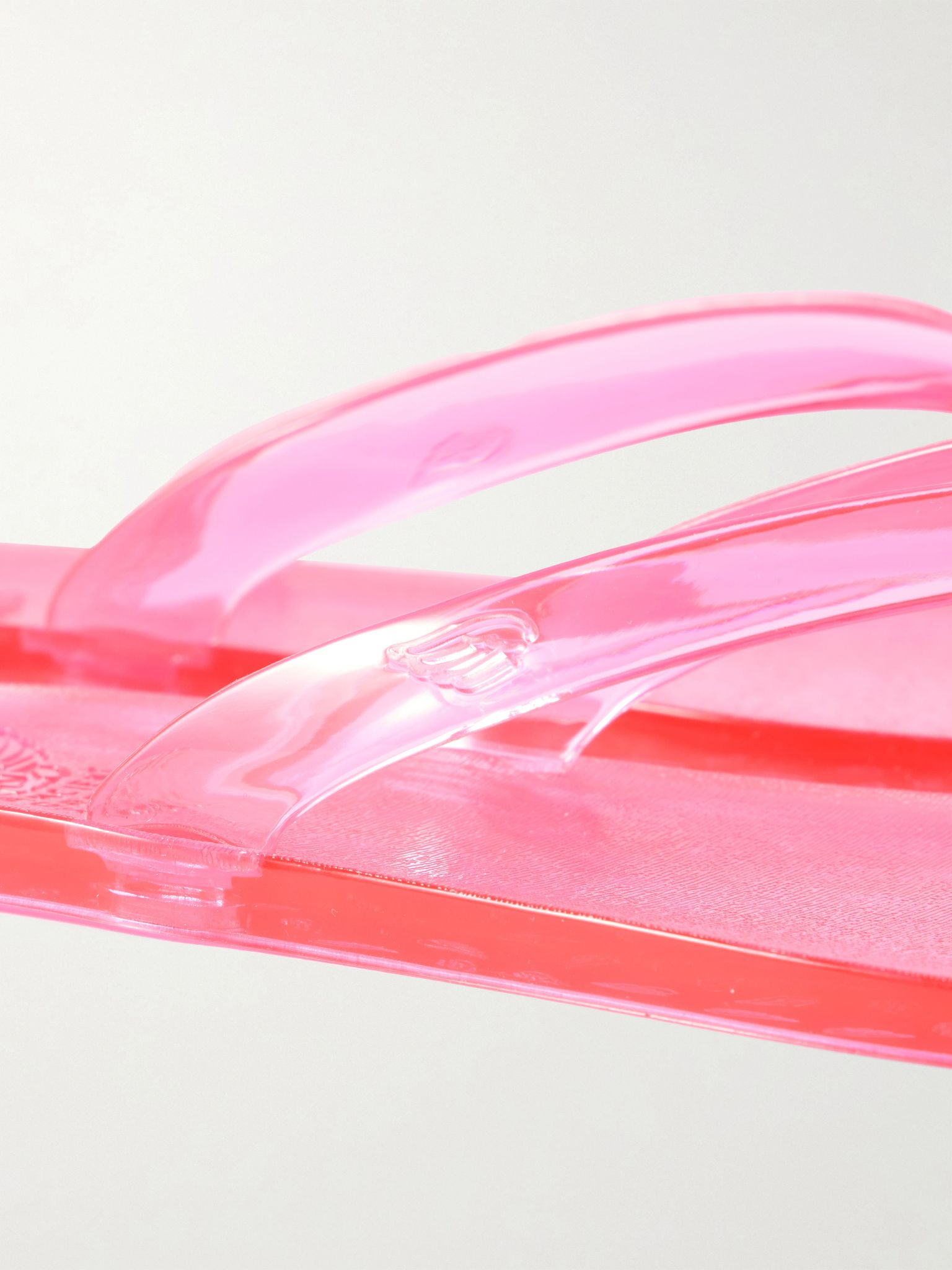 Saionara Jelly PVC flip flops Pink - 4