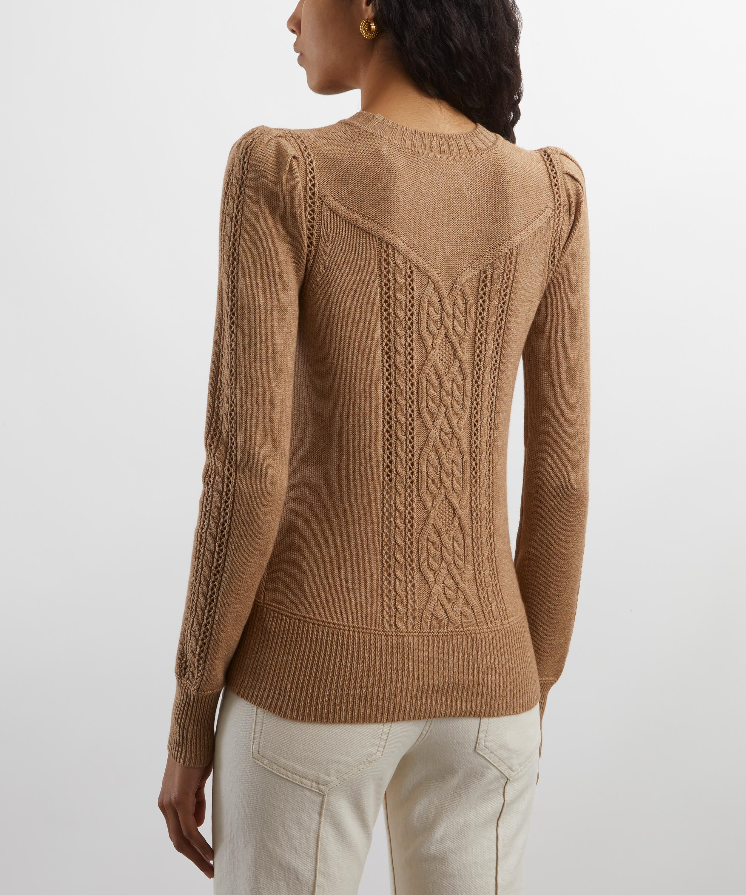 Kelia Cable Knit Jumper - 4