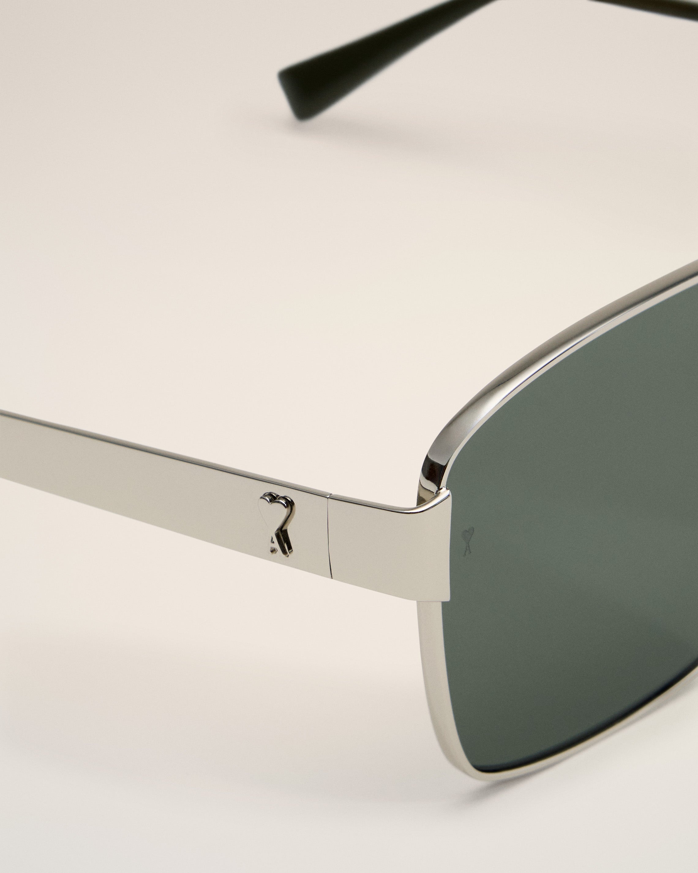 SILVER STAINLESS STEEL 75007 SUNGLASSES - 4