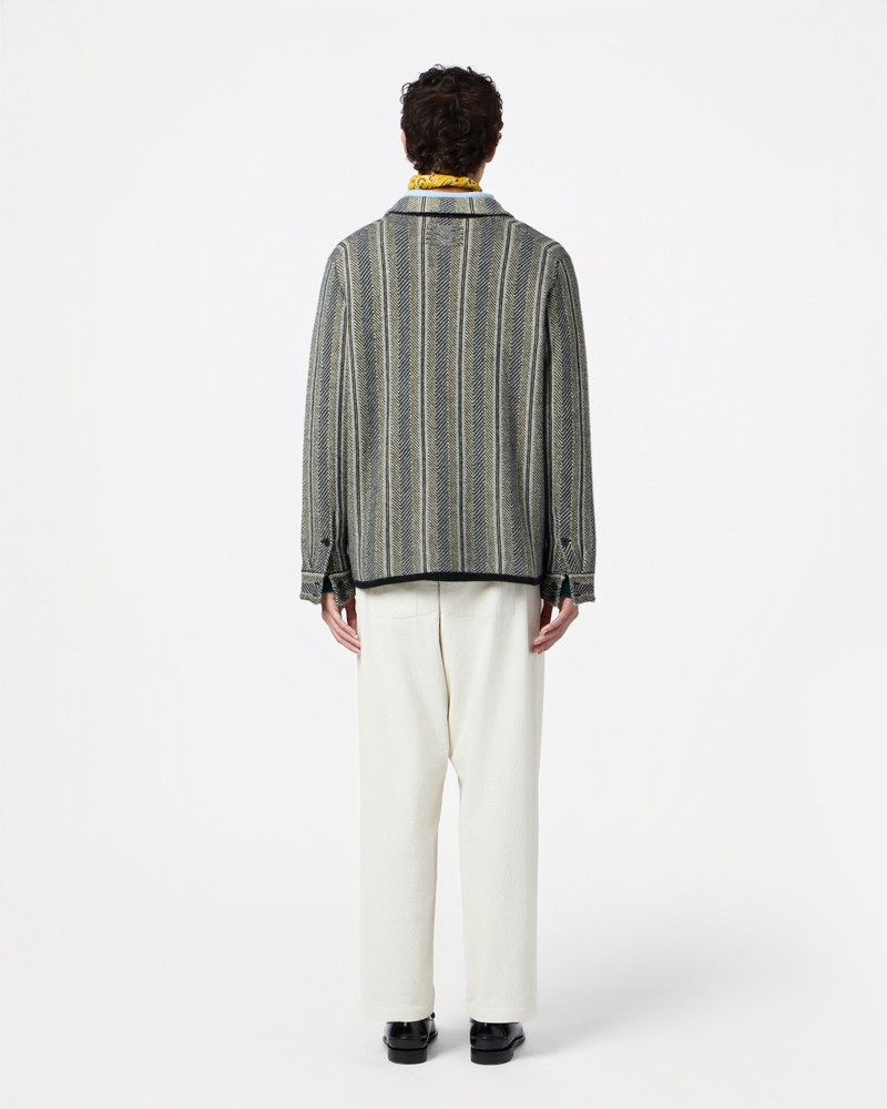 Stripe Work Shirt 3