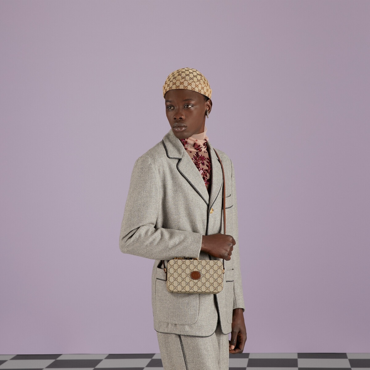 GG mini bag with Interlocking G - 3