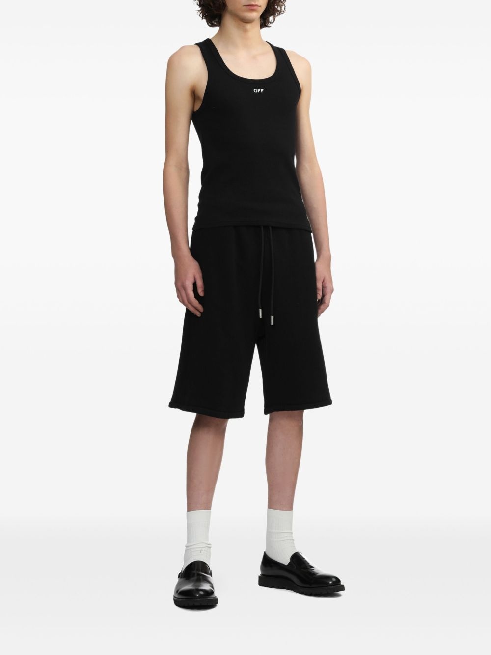 logo-print tank top - 2