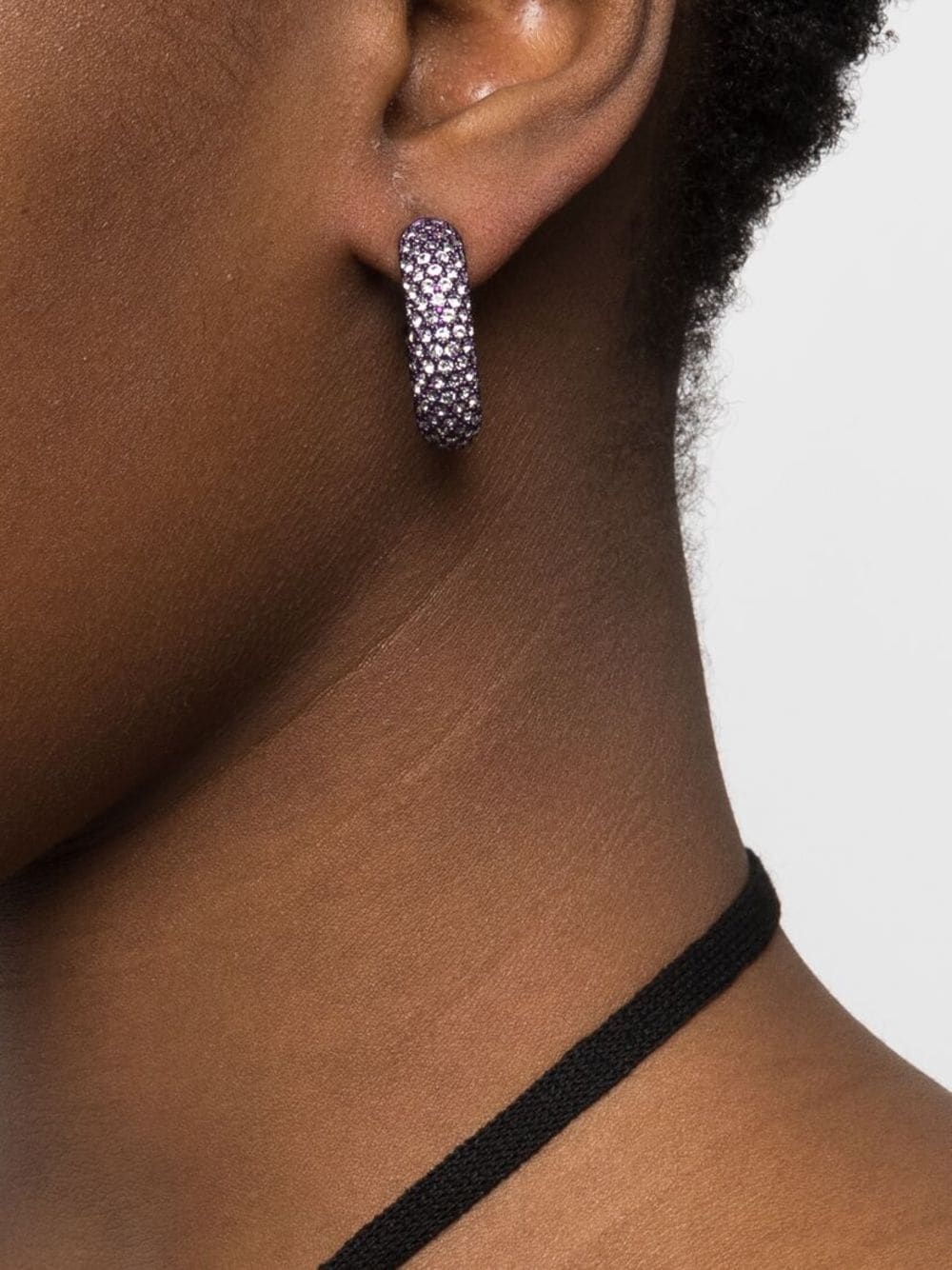 small Cameron crystal-embellished earrings - 3