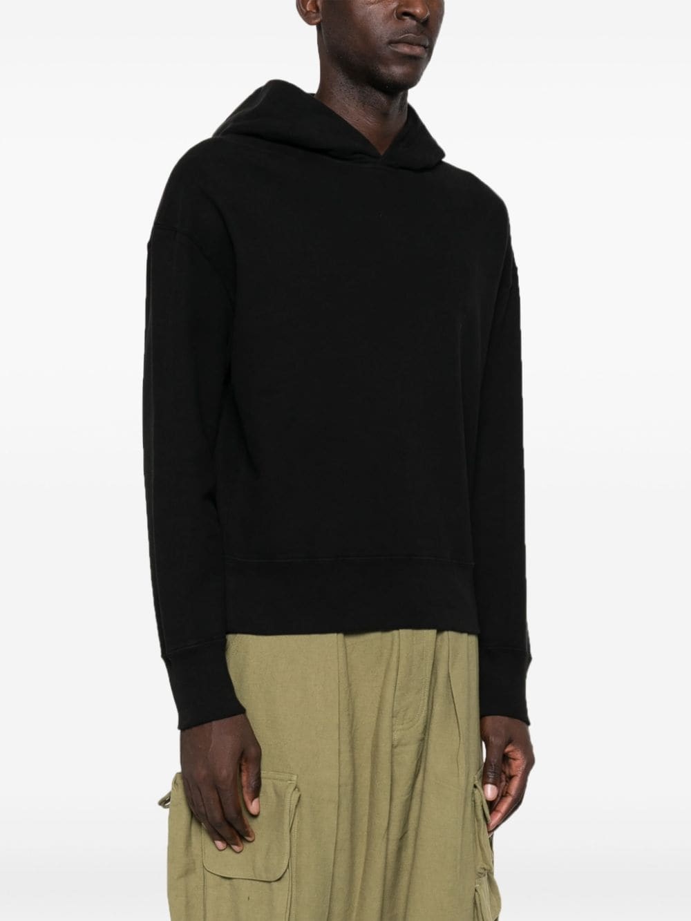hooded ribbed-knit jumper - 7