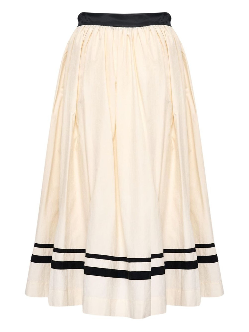 RENLI SU striped skirt outlook