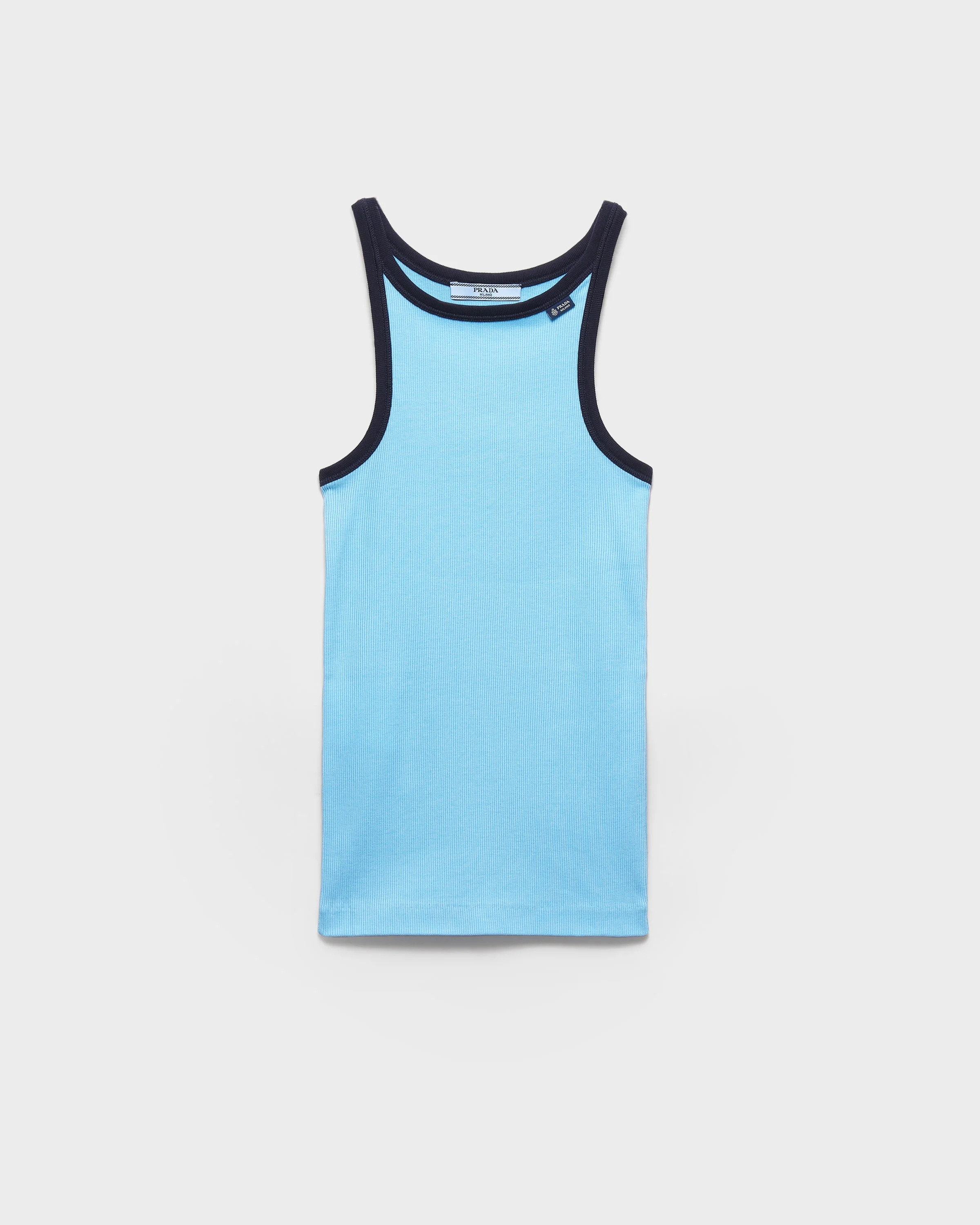 Ribbed knit tank top - 1