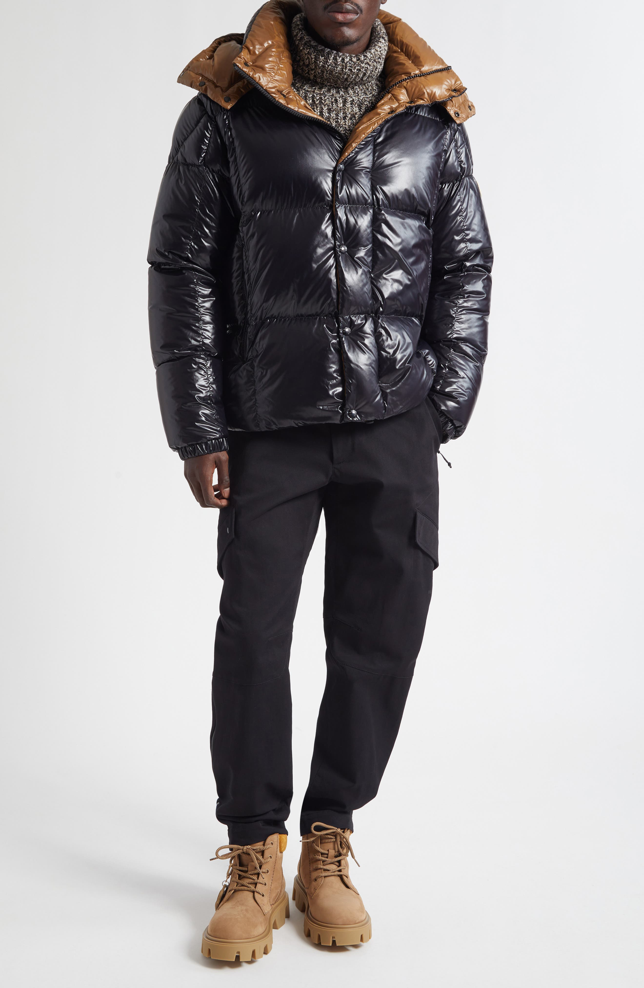Moncler Parana Down Jacket with Removable Hood in Black at Nordstrom - 2