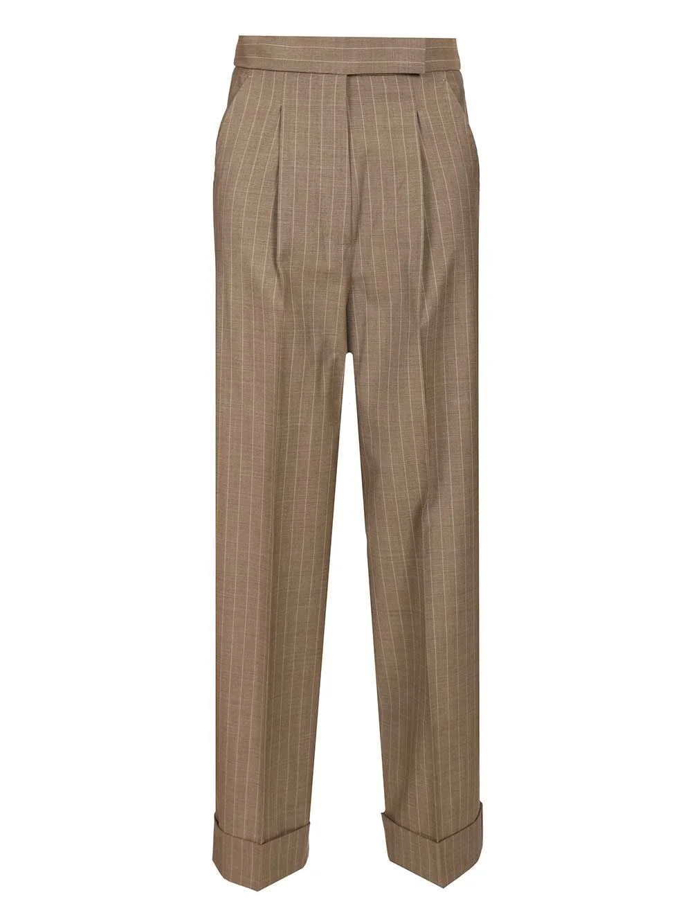 Max Mara Women Pinstriped Trousers - 1