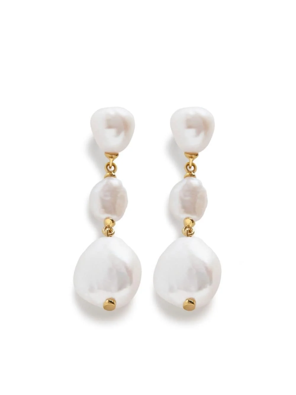 Nure Reef pearl drop earrings - 1