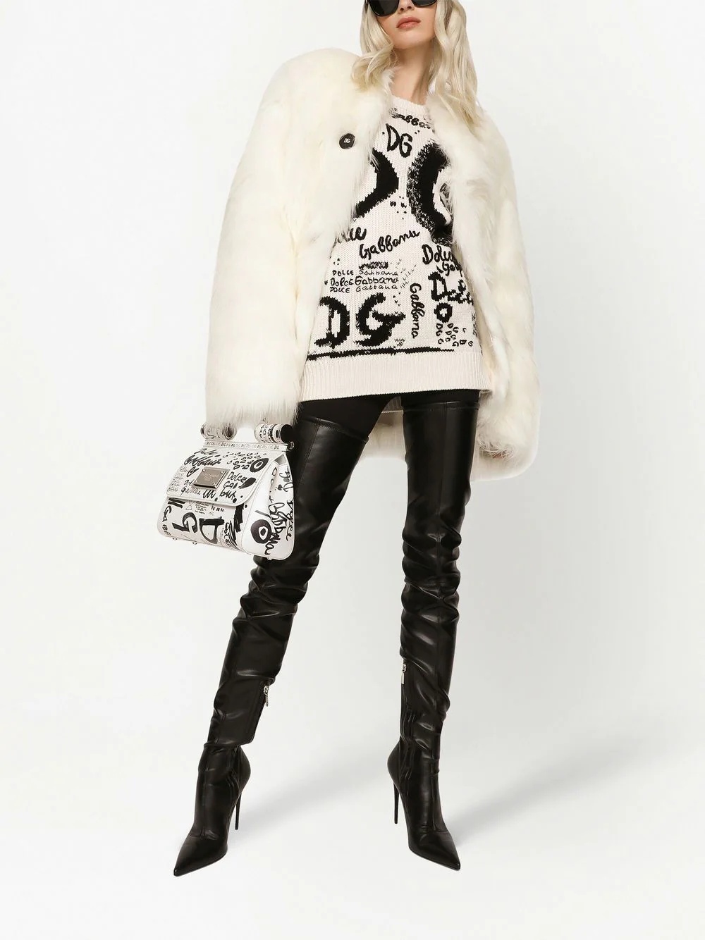 faux fur jacket - 2