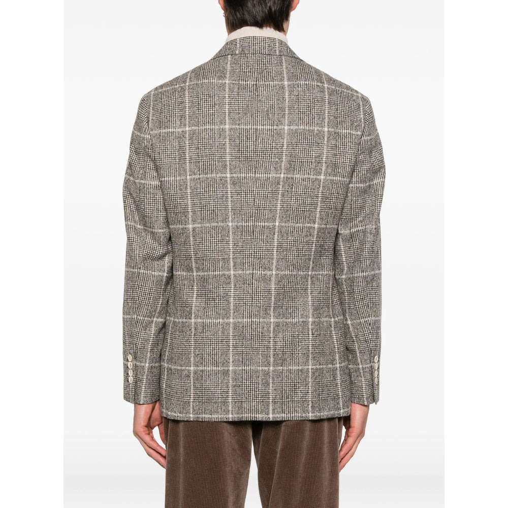 Brunello Cucinelli Brown Jackets - Blazers Men - 2