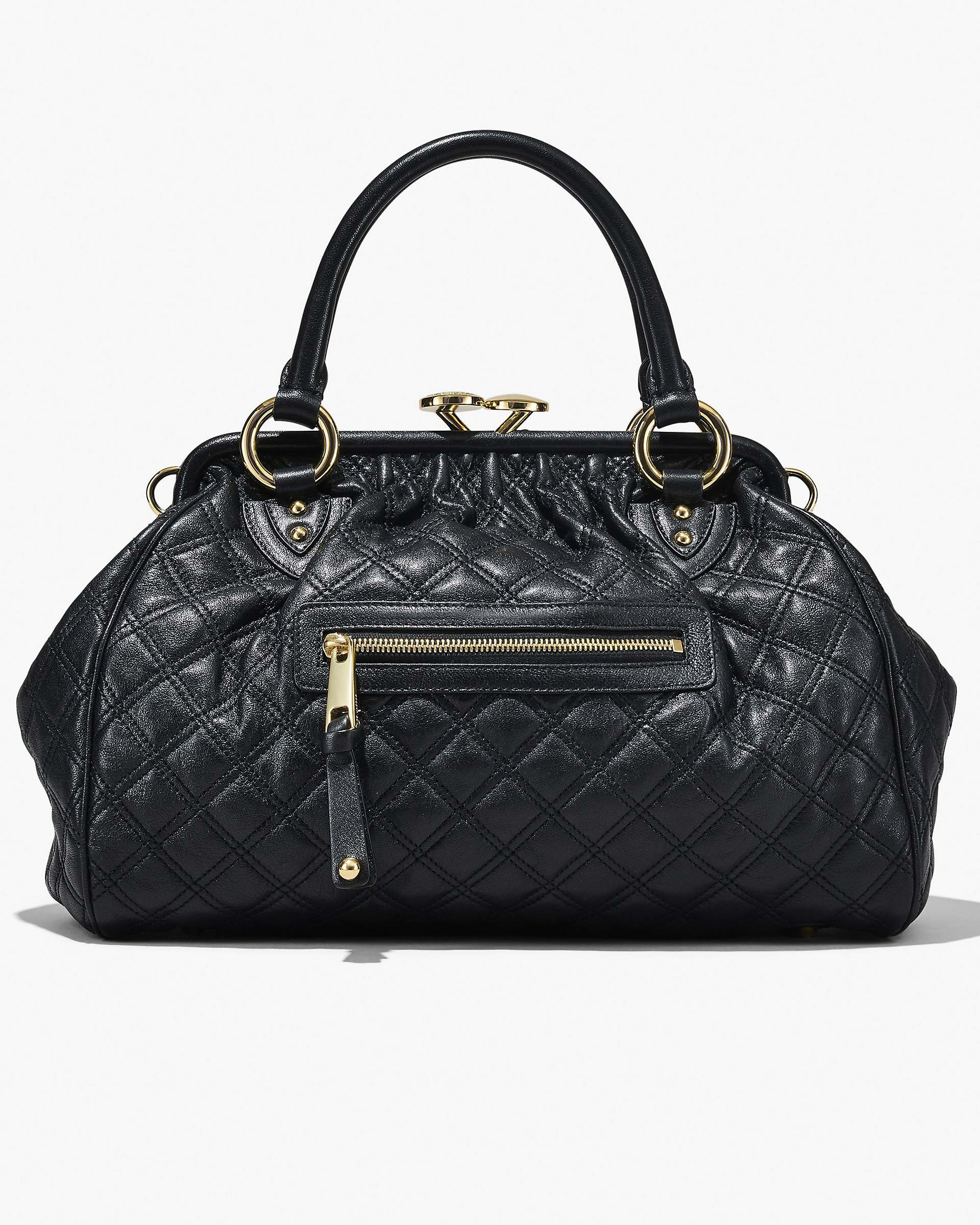 RE-EDITION QUILTED LEATHER STAM BAG - 7